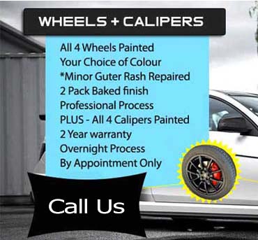 wheel painting and brake caliper painting deal